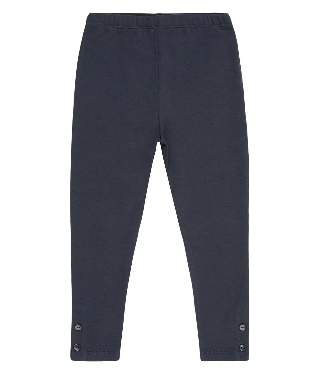 Leggings "Linda", Biobaumwolle, GOTS-zertifiziert, navy