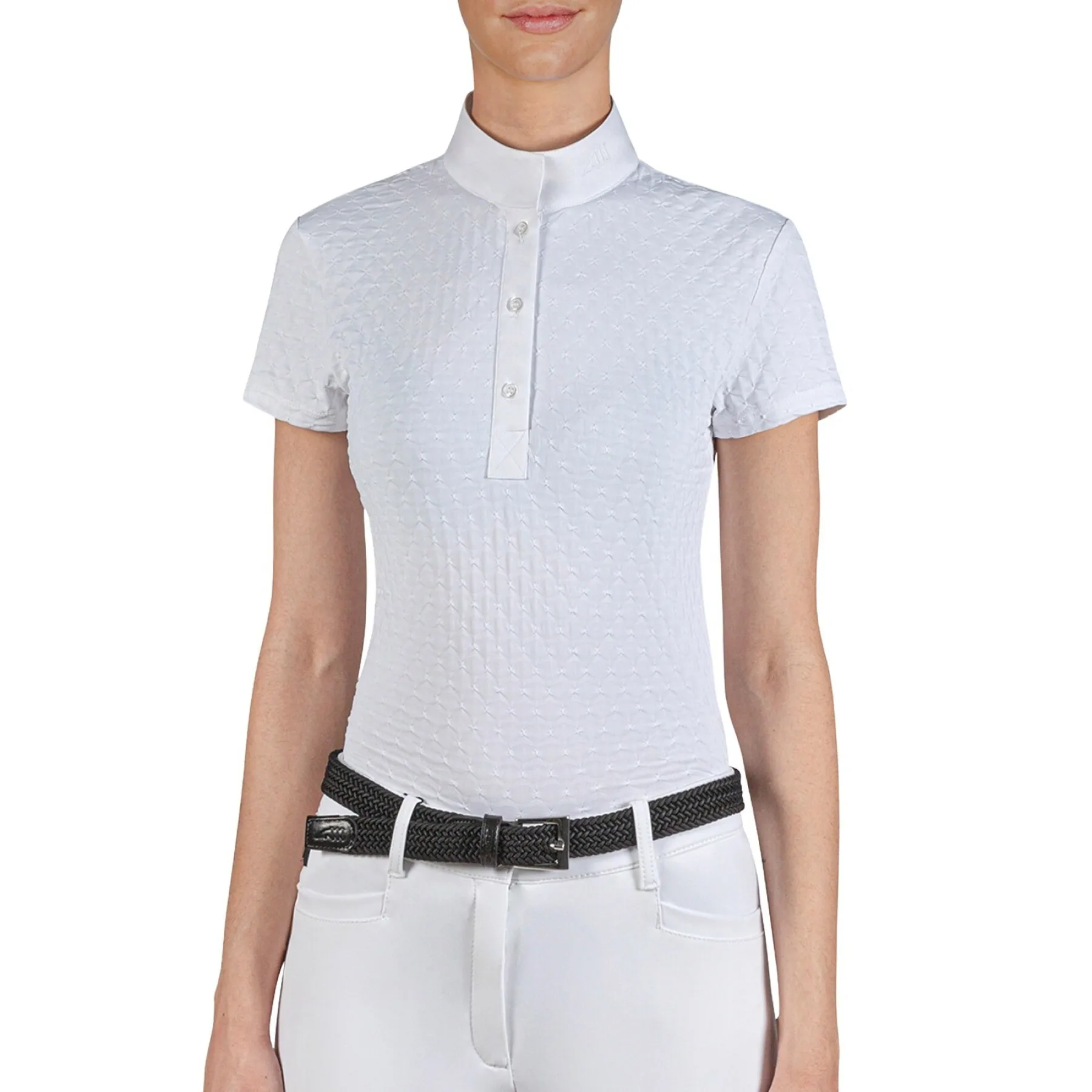 Polo-Shirt Turnierreiten Equiline Donna M/C