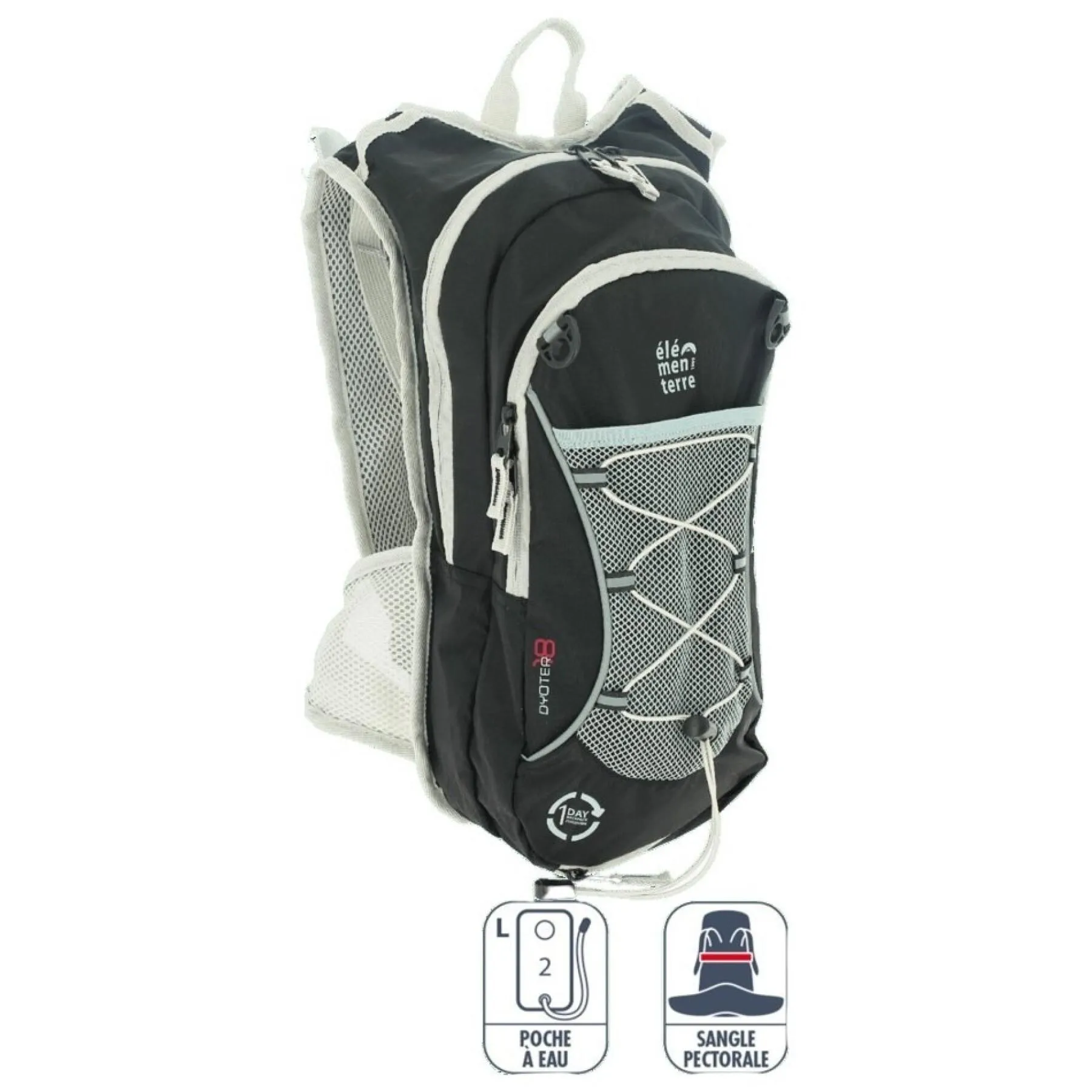 Rucksack + Trinksack elementerre dyoter 18 l [Größe 18 L]