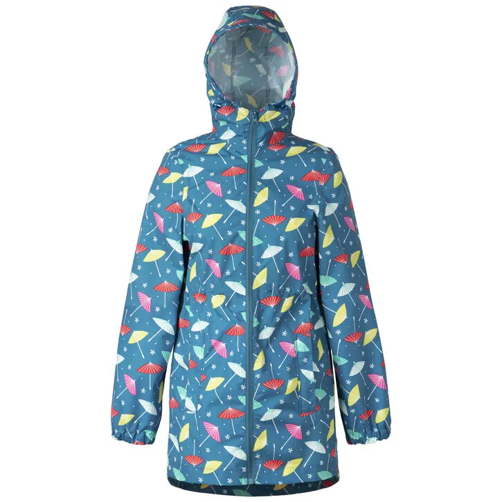 Frugi April Showers Rain Regenmantel Multi Parasols