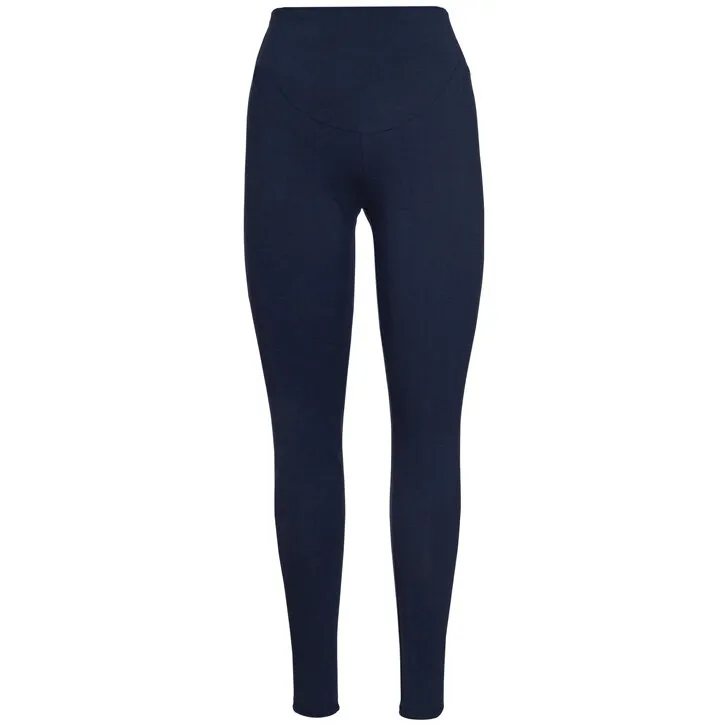 Frugi Roll Top Yoga Hose Indigo