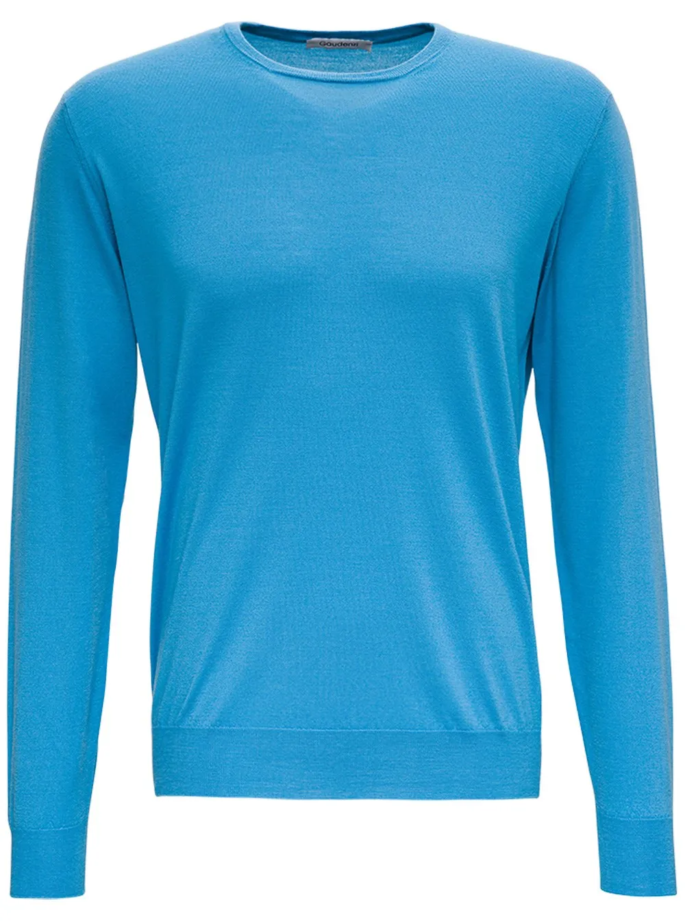 Wool and Silk Light Blue Sweater