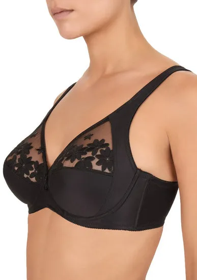 Felina Swiss Broderie Bügel-BH Schwarz
