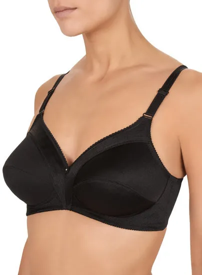 Felina Weftloc BH ohne Bügel Schwarz