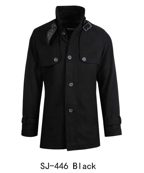 Herren Mantel kurz zum Knöpfen XL (54)