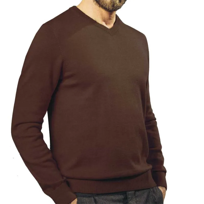 MARVELIS pullover with V-Neck, longsleeve XL