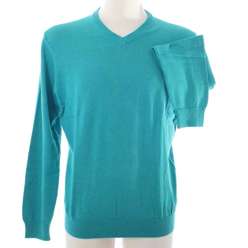 Men's pullover, V-neck, brand MARVELIS, pure cotton XXL