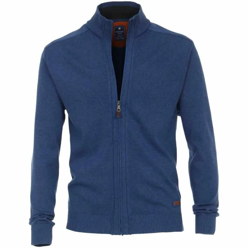 Herren Strickjacke, mit Reißverschluss, Marke REDMOND, 100% Baumwolle 6XL (64)