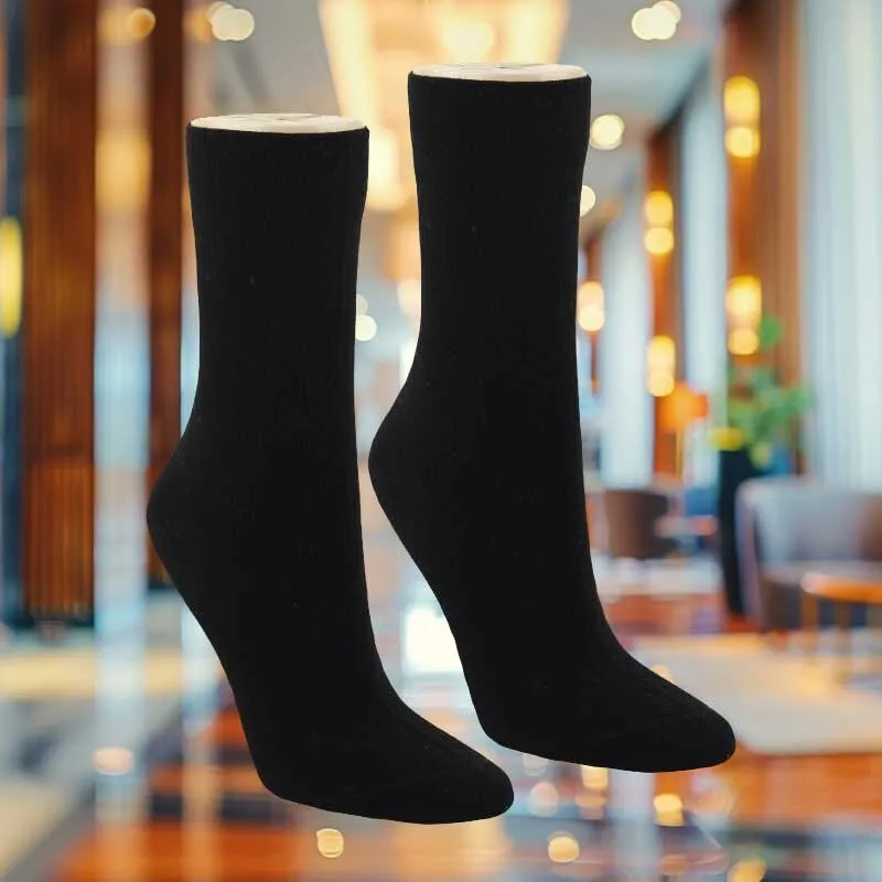 Herrenstrumpf 3 Paar Schwarz