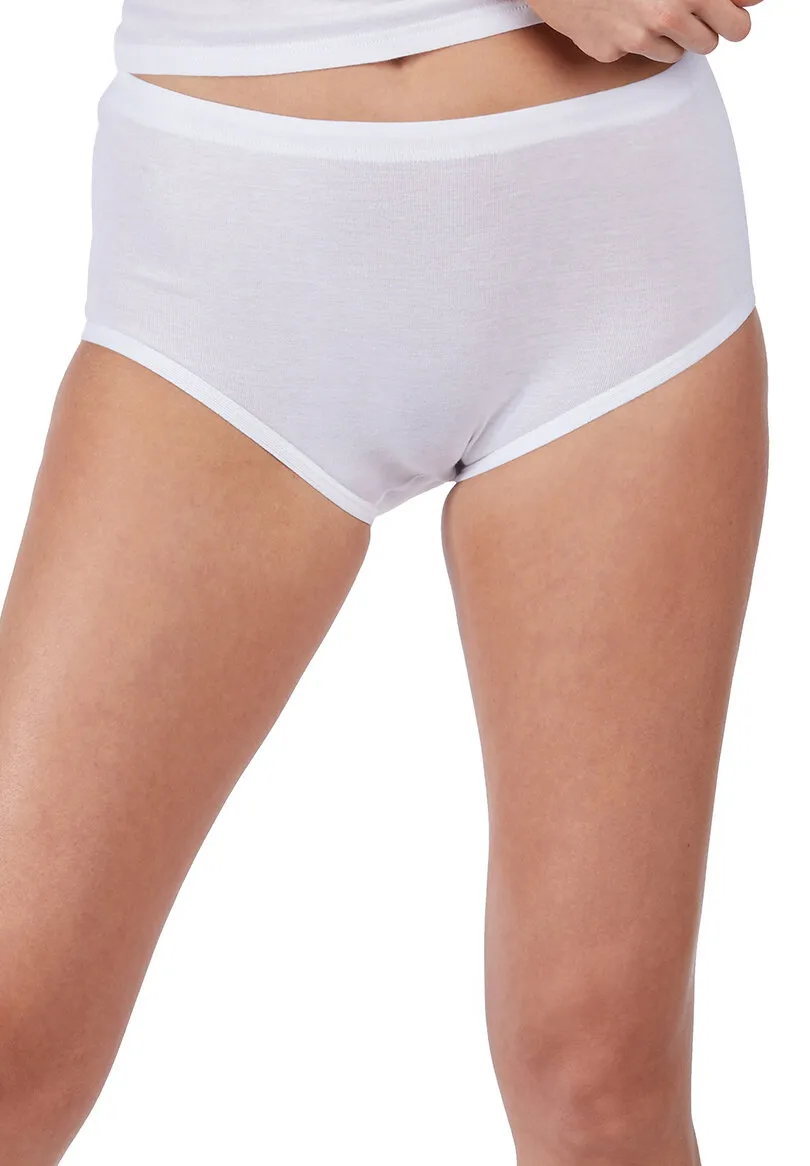 2er-Pack Huber Cotton Extra Fine Damen Maxi Slip