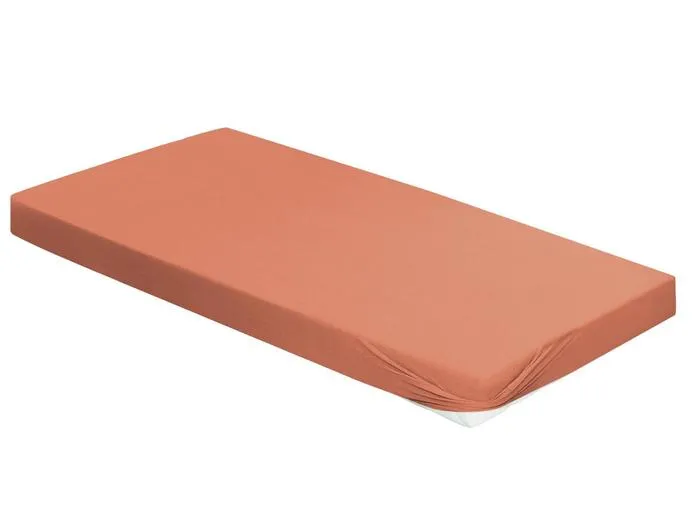 irisette Fein-Biber Spannbetttuch Merkur 0006 kupfer