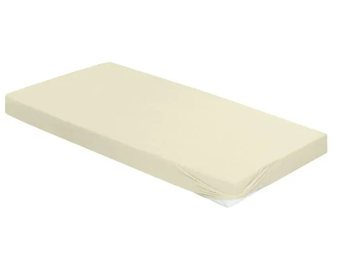 irisette Fein-Biber Spannbetttuch Merkur 0006 sand