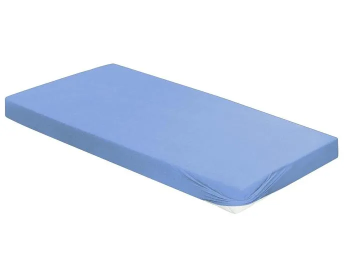 irisette Interlock-Jersey Spannbetttuch Neptun 0005 dkl-blau