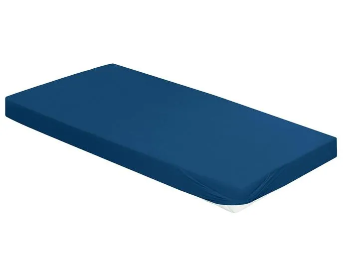 irisette Mako-Jersey Spannbetttuch Jupiter 0008 indigo