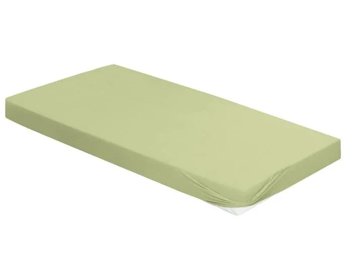 irisette Mako-Jersey Spannbetttuch Jupiter 0008 lind