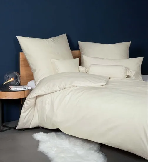 Janine Bettwäsche Colors Mako-Satin ecru 31001-09