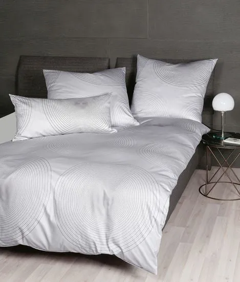 Janine Bettwäsche CARMEN S Interlock-Jersey silber platin 55086-08