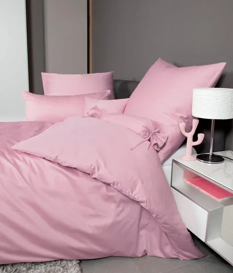 Janine Bettwäsche Colors Mako-Satin kreiderosé 31001-21