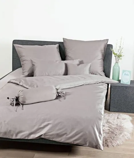 Janine Bettwäsche Colors Mako-Satin vulkan 31001-77