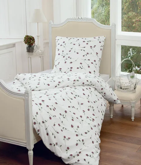 Janine Bettwäsche TANGO Mako-Soft-Seersucker rot 2174-01