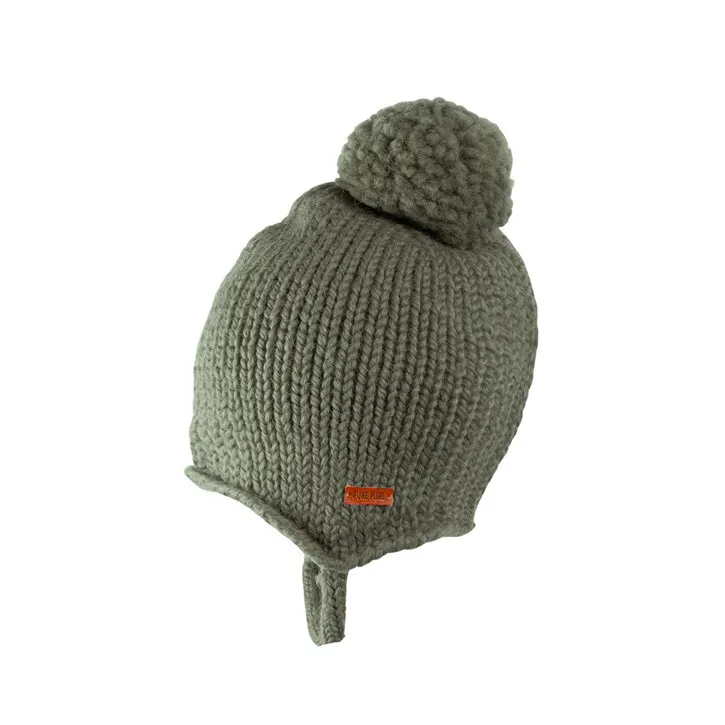 PurePure Mini-Binde Alpaka dunkelgrün