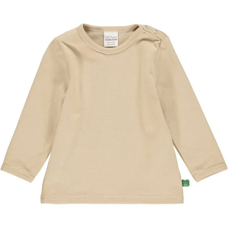 Freds World ALFA Langarmshirt 80 Sand