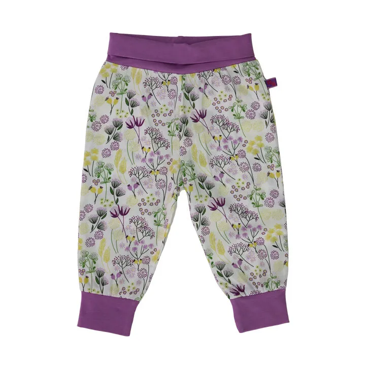 Enfant Terrible Babyhose Web zarte Blumen white-leaf-green