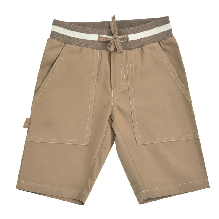 Pigeon Shorts taupe 100% Bio-Baumwolle