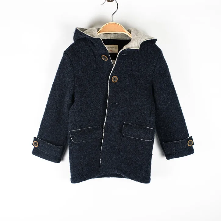 Stapf Walkjacke Marlon Doppelwalk dunkelblau