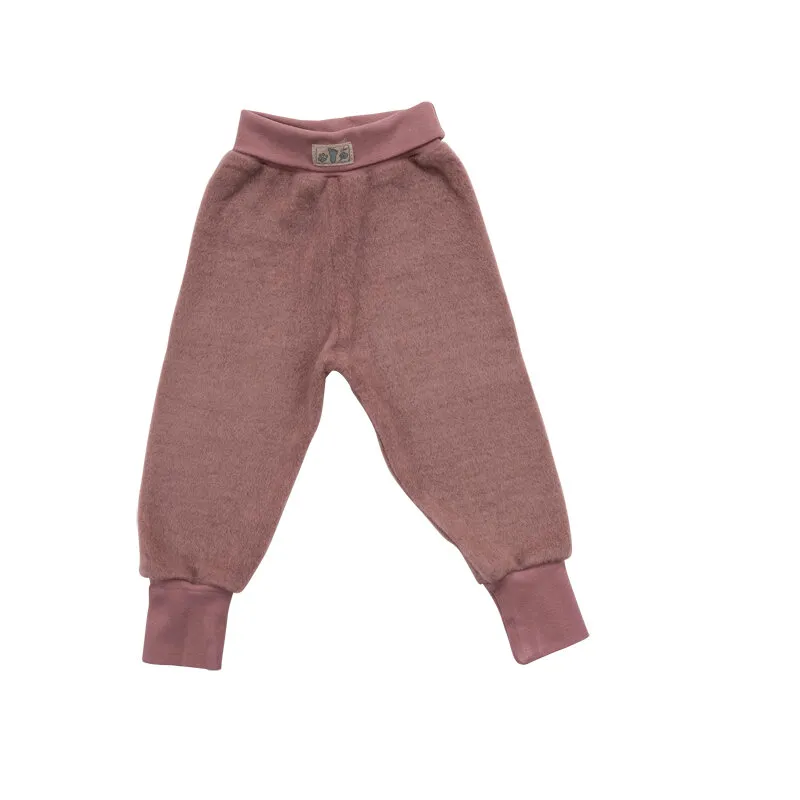 Lilano Nabelbundhose aus Wollfrottee kbT Plüsch