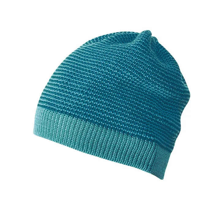 Disana Beanie lagoon/blau kbT Schurwolle