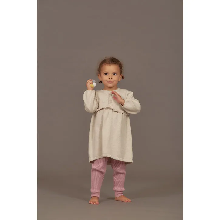 Sense Organics FLORA Knitted Dress Sand