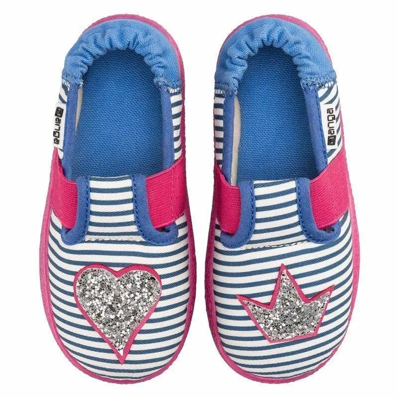 Nanga Herzklopfen Slipper blau