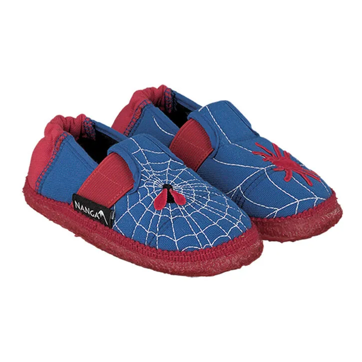 Nanga Spinne Slipper mittelblau
