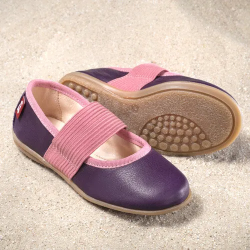 Pololo Ballerina Fleur aubergine