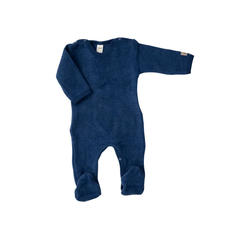 Lilano Anzug mit Fuß marine 98 Wollfrottee Plüsch kbT