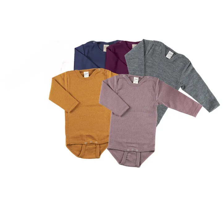 Lilano Body mit Schulterverschluss mauve 50 aus Wolle kbT/ Seide