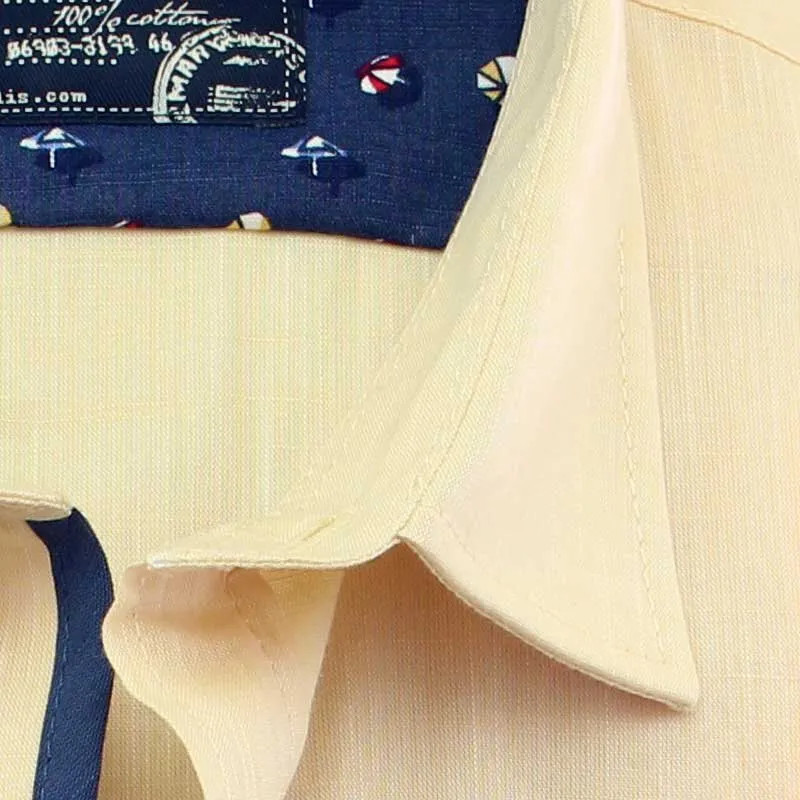 MARVELIS Casual Freizeit-Hemd uni halbarm 39-40