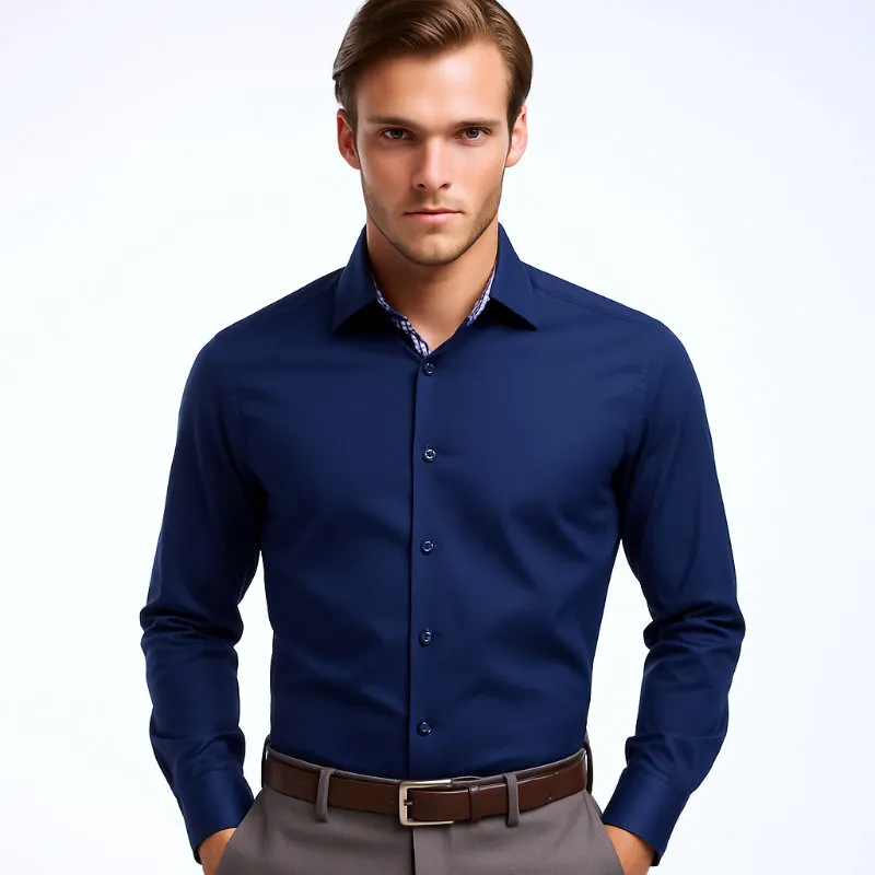 MARVELIS Shirt BODY FIT uni long sleeve 43-44 (XL)