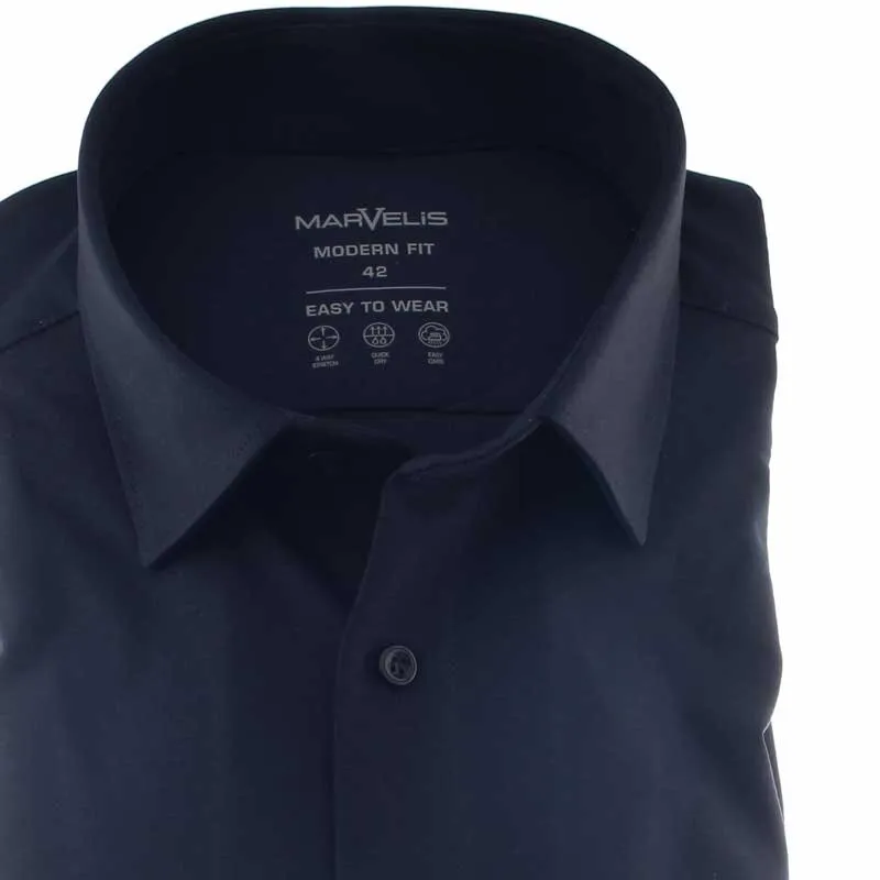 Camisa Jersey MARVELIS MODERN FIT EASY TO WEAR de manga larga