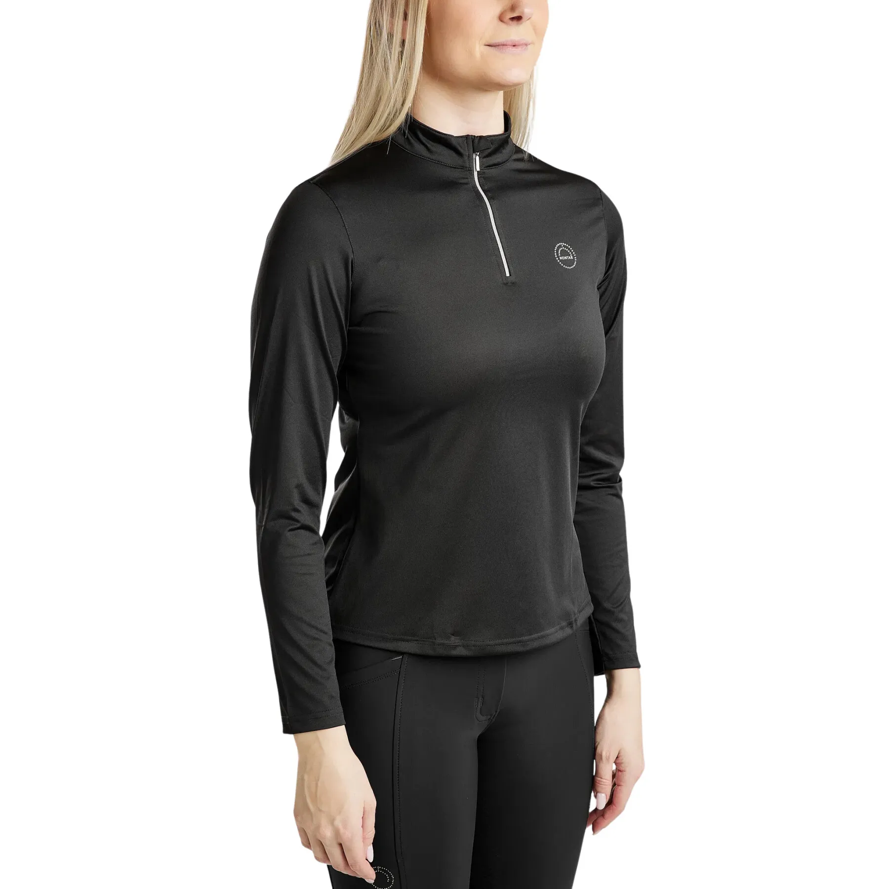 Reittrikot mit langen Ärmeln, Mädchen Montar Everly