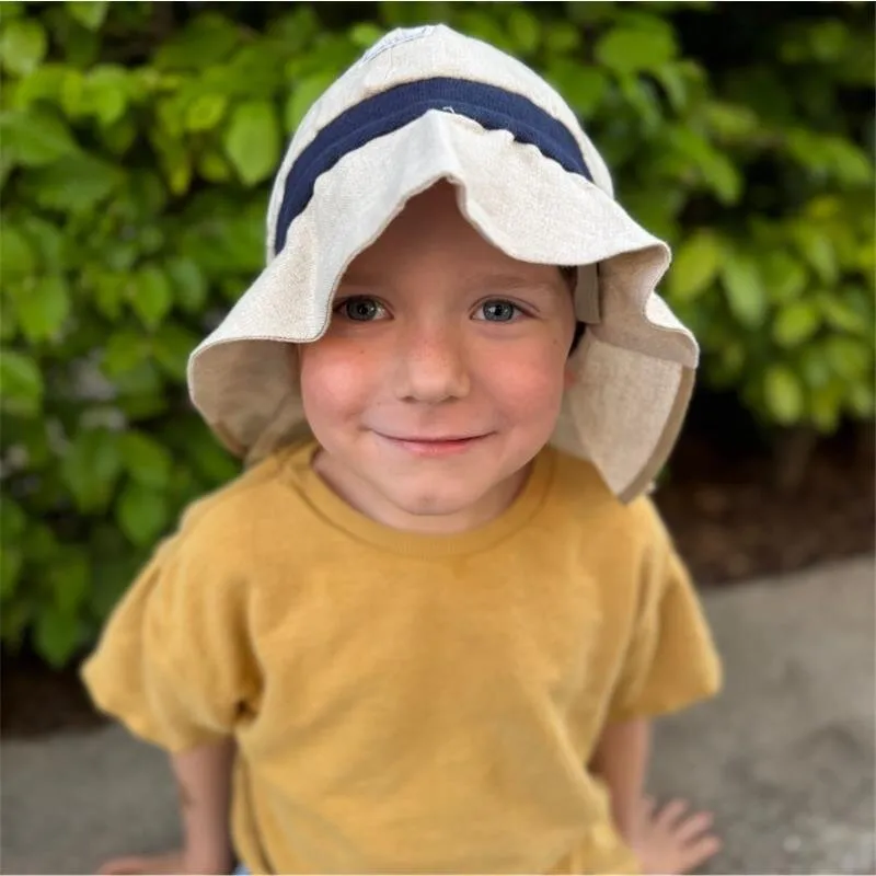 Pickapooh Feuerwehr Strick BW kbA Leinen beige/ BW Strick kbA marine