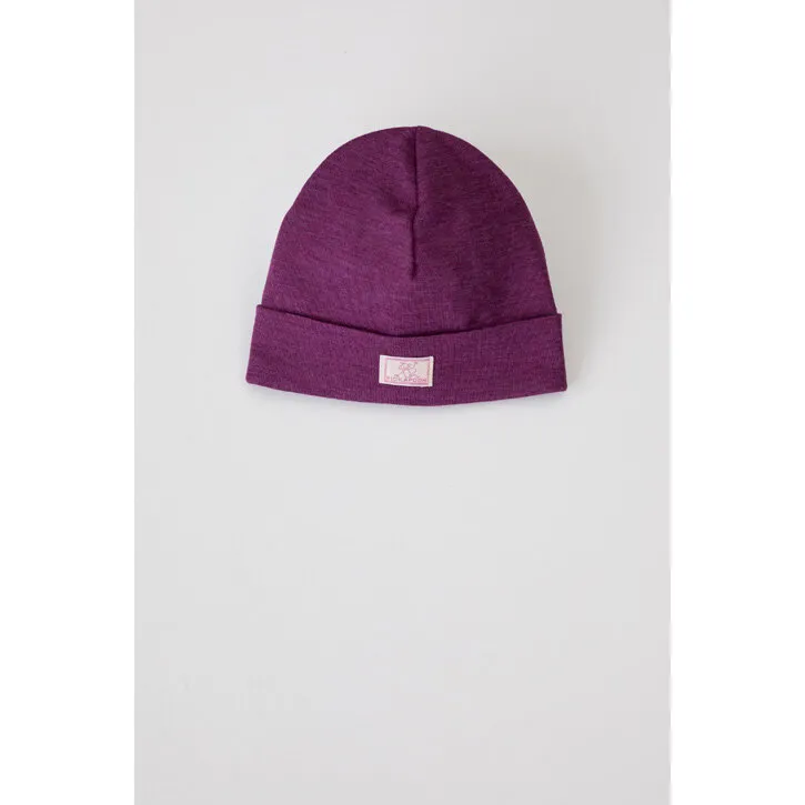 Pickapooh Gr.56 Schlupper 70%Wolle/ 30%Seide orchidee