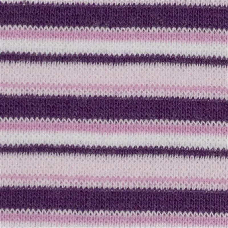 Pickapooh Gr.56 Schlupper BW-Strick kbA, Streifen pflaume-rosa-weiss