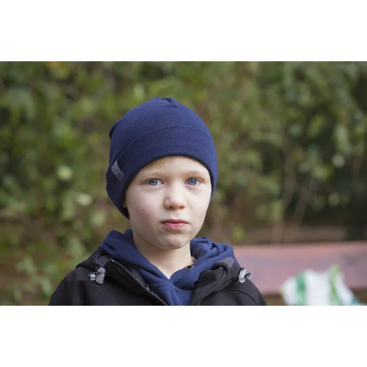 Pickapooh Gr.58 Schlupper 70%Wolle/ 30% Seide marine