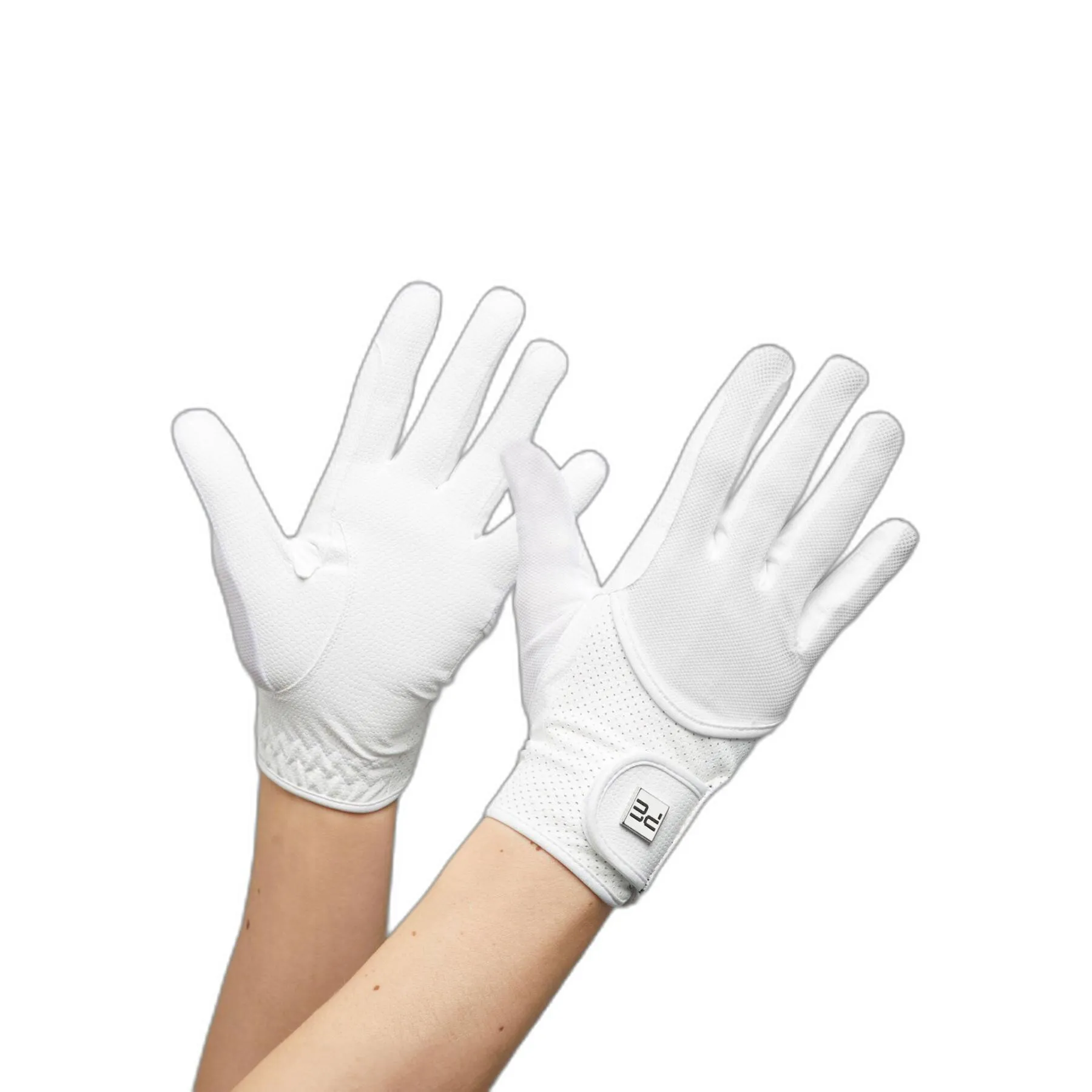 Reitturnierhandschuhe aus Netzstoff Kind Premier Equine Presa