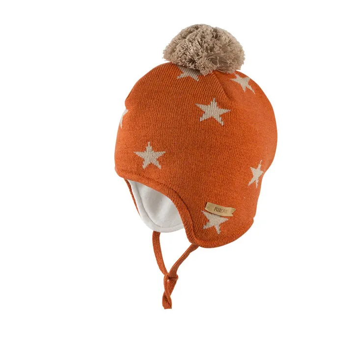 PurePure Baby Bindemütze roibusch 55%Bio-WV kbT 22%Bio-BW 23%SE 100% Bio-BW kbA