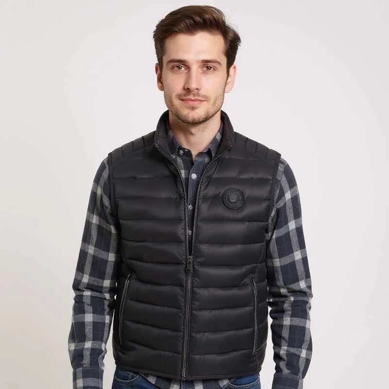 REDMOND Outdoor Weste gesteppt ohne Ärmel Schwarz 3XL (58)