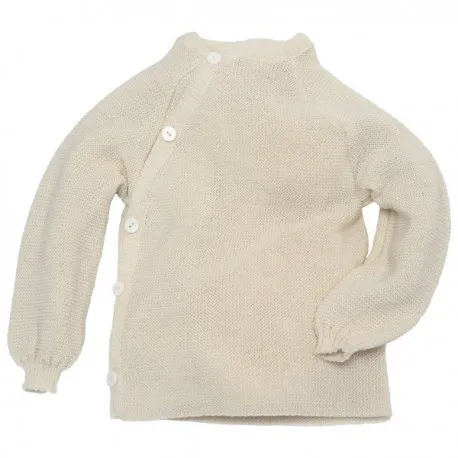 Reiff - Bio Pullover Schlüttli Wolle natur