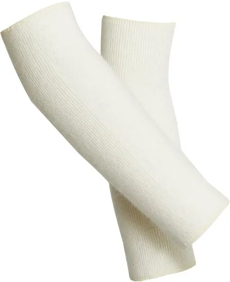 Sangora Gelenkwärmer weiß Angora